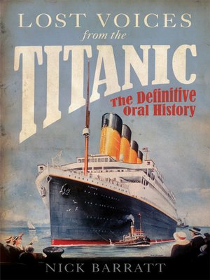 cover image of Lost Voices from the Titanic
